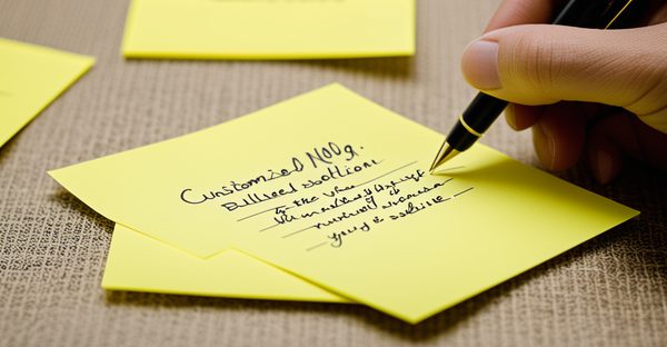 Post-it personnalisés : la solution sur-mesure pour votre communication